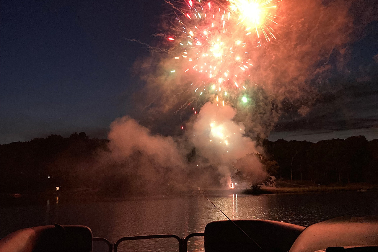 July 4th Regatta on Lake Trace